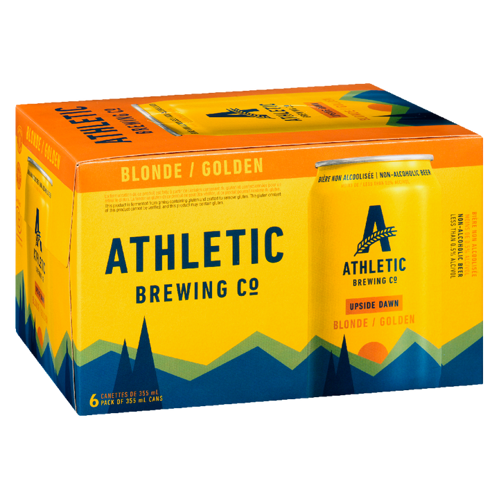 Upside Dawn Golden Non-Alcoholic Brew 6x355ml