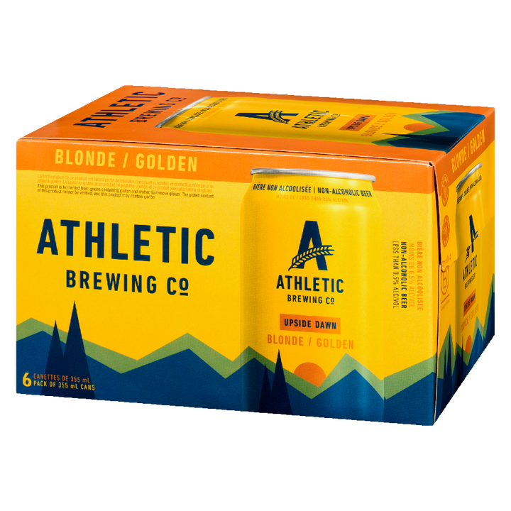 Upside Dawn Golden Non-Alcoholic Brew 6x355ml