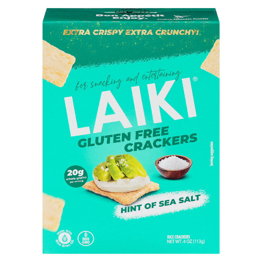 Hint of Sea Salt Crackers 113g