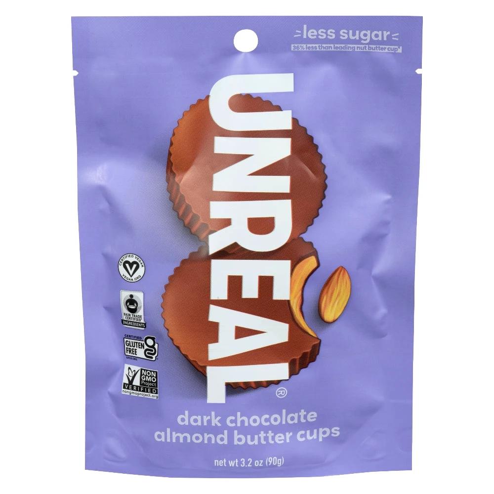 Unreal Dark Chocolate Almond Butter Cups