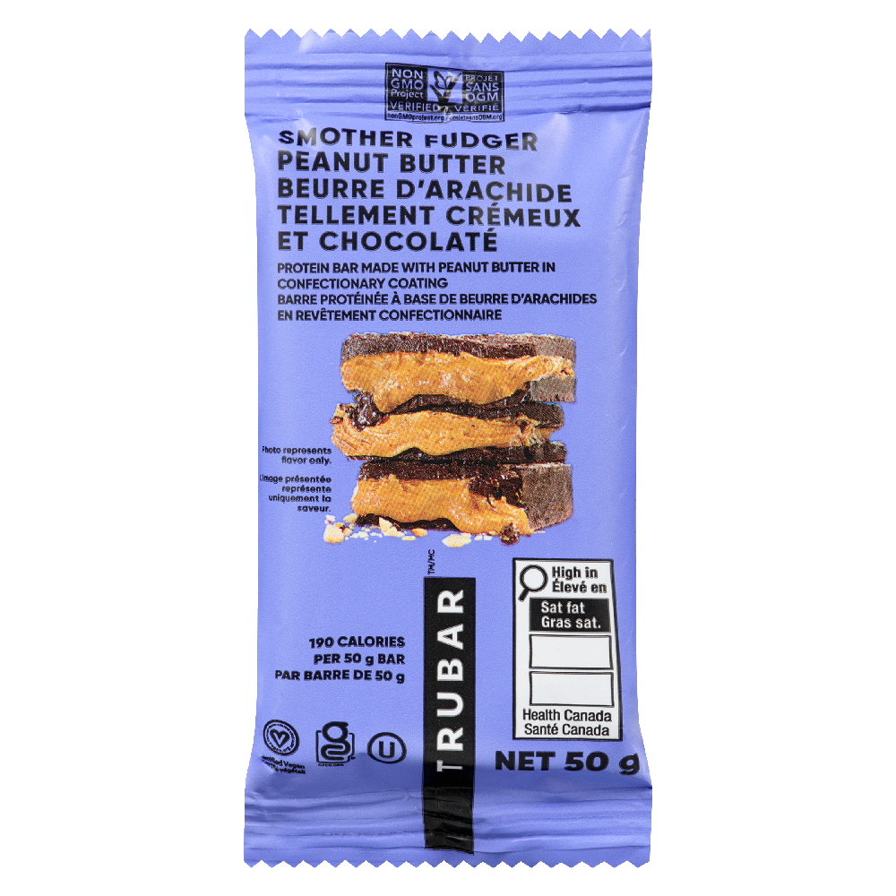 Smother Fudger Peanut Butter Bar 50g