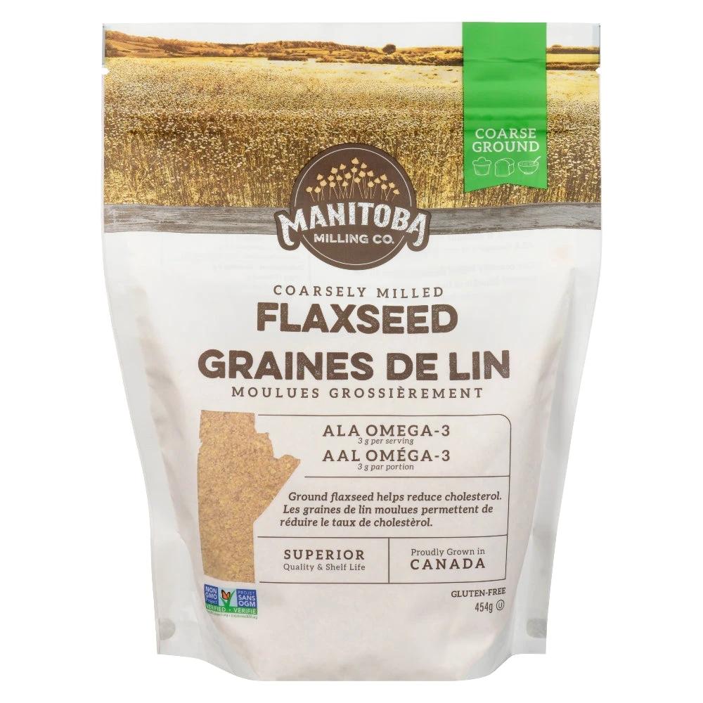 Coarsely Milled Flaxseed