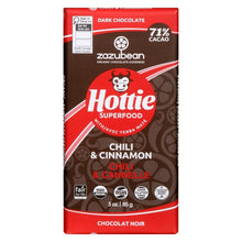 Load image into Gallery viewer, Hottie Chili &amp; Cinnamon Chocolate Bar 85g