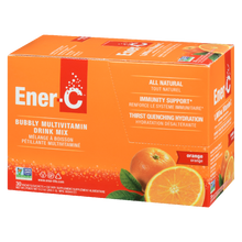 Load image into Gallery viewer, Ener-C 1000mg Vitamin C Effervescent Drink Mix, Orange - 30 packets
