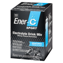 Load image into Gallery viewer, Ener-C Sport Electrolyte Drink Mix, Mixed Berry 12 packets