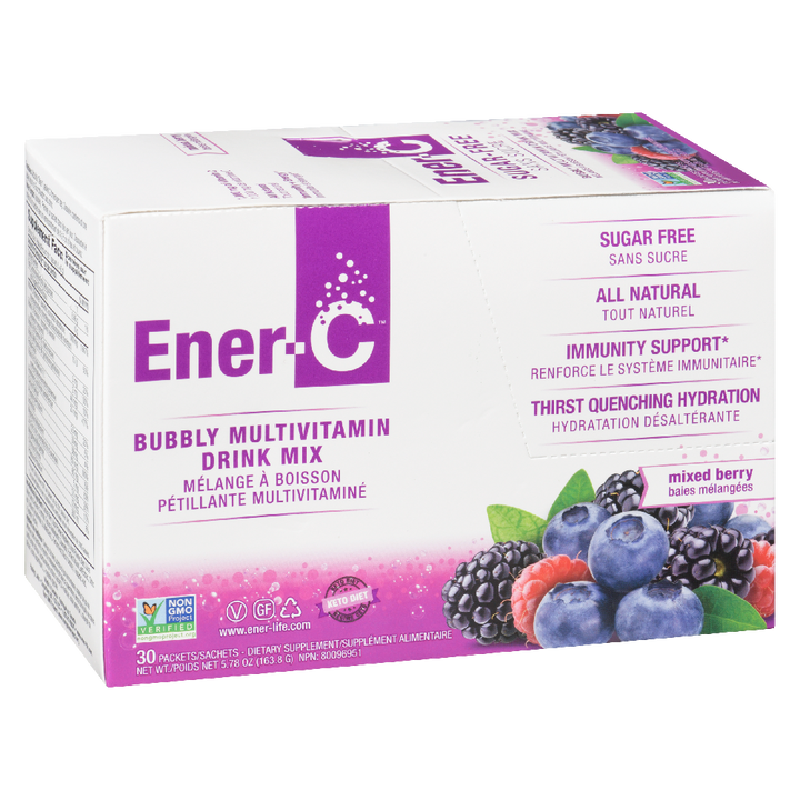 Ener-C Sugar Free Multivitamin Mixed Berry, 30 packets