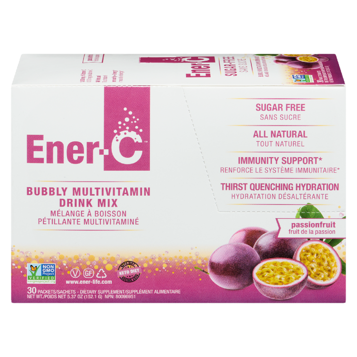 Ener-C Sugar Free Passionfruit , 30 packets