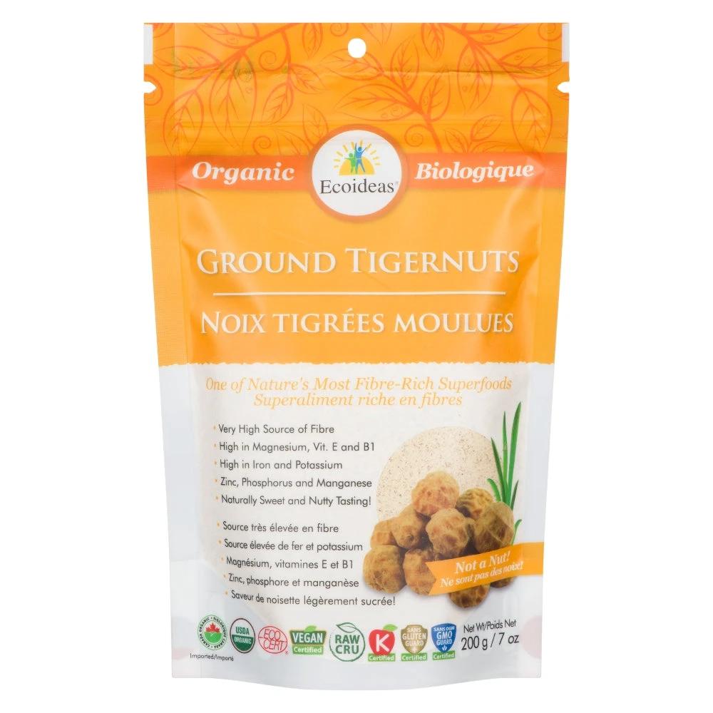 Organic Fair Trade Tigernuts - Stone Ground - (200g)