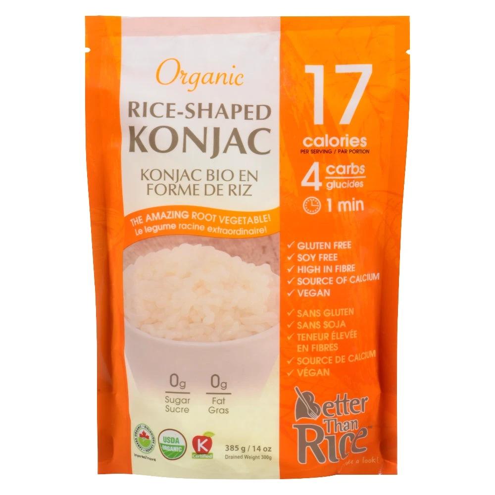 Better Than Rice Organic Konjac Rice-Shaped - (385g)