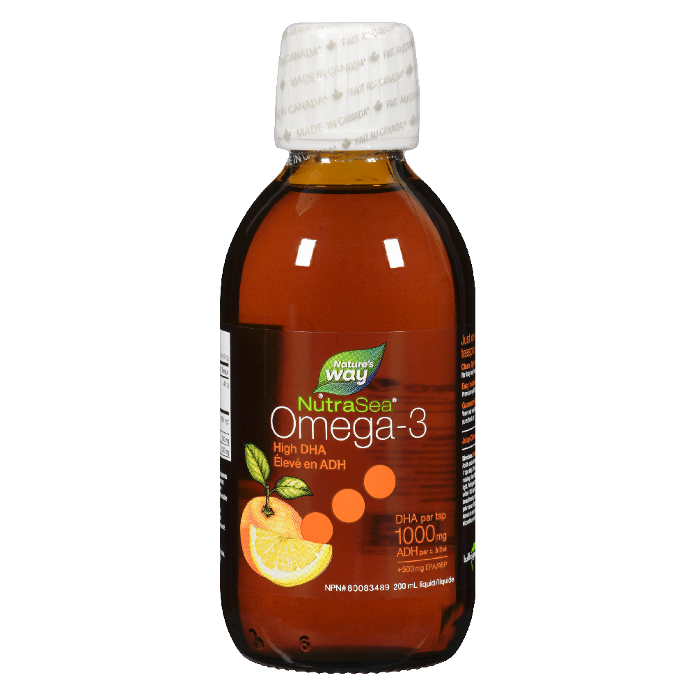 Nutra Sea Omega-3 DHA Juicy Citrus 200ml
