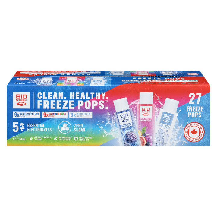 Clean Healthy Freeze Pops 27x150ml