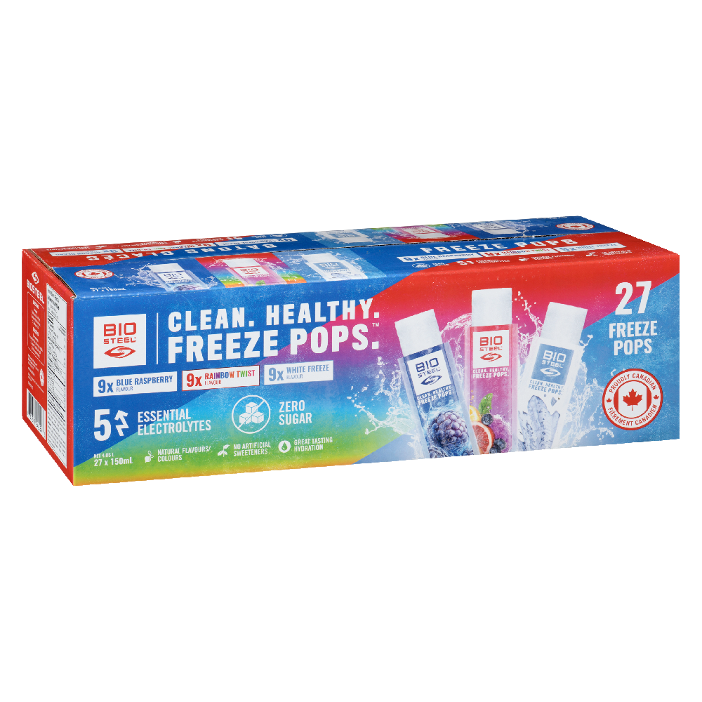Clean Healthy Freeze Pops 27x150ml