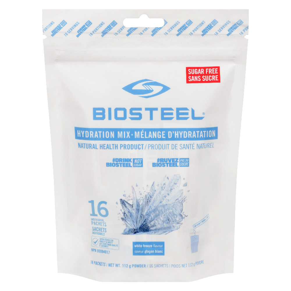 Biosteel - Hydration Mix On-The-Go Sachets 16 x 7g White Freeze