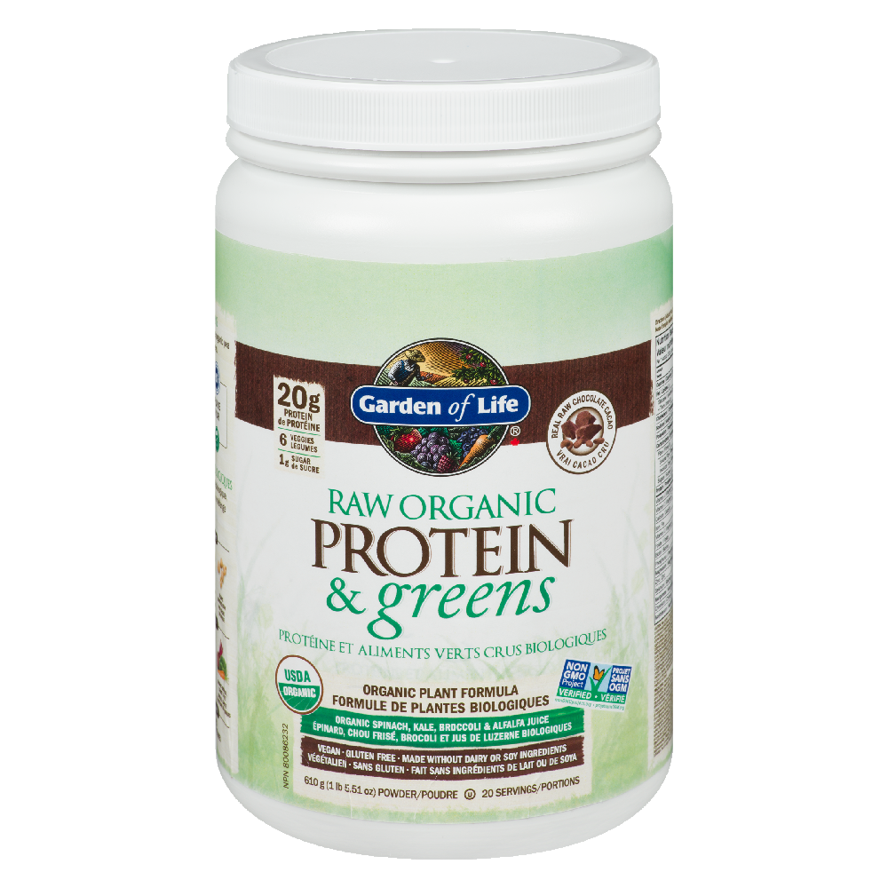 Raw Org. Protein & Greens - Chocolate