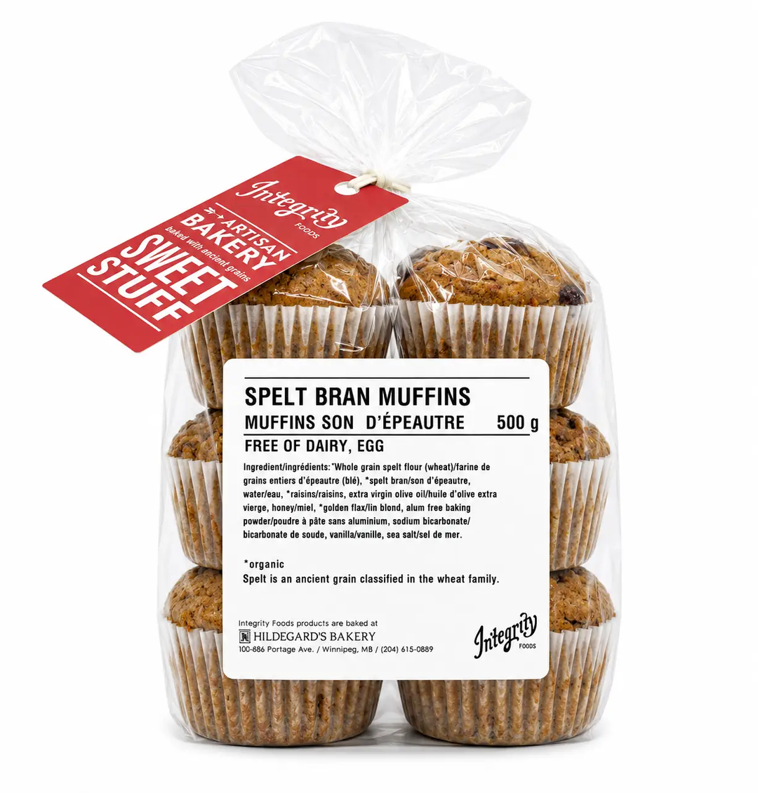 Spelt Bran Muffins 500g