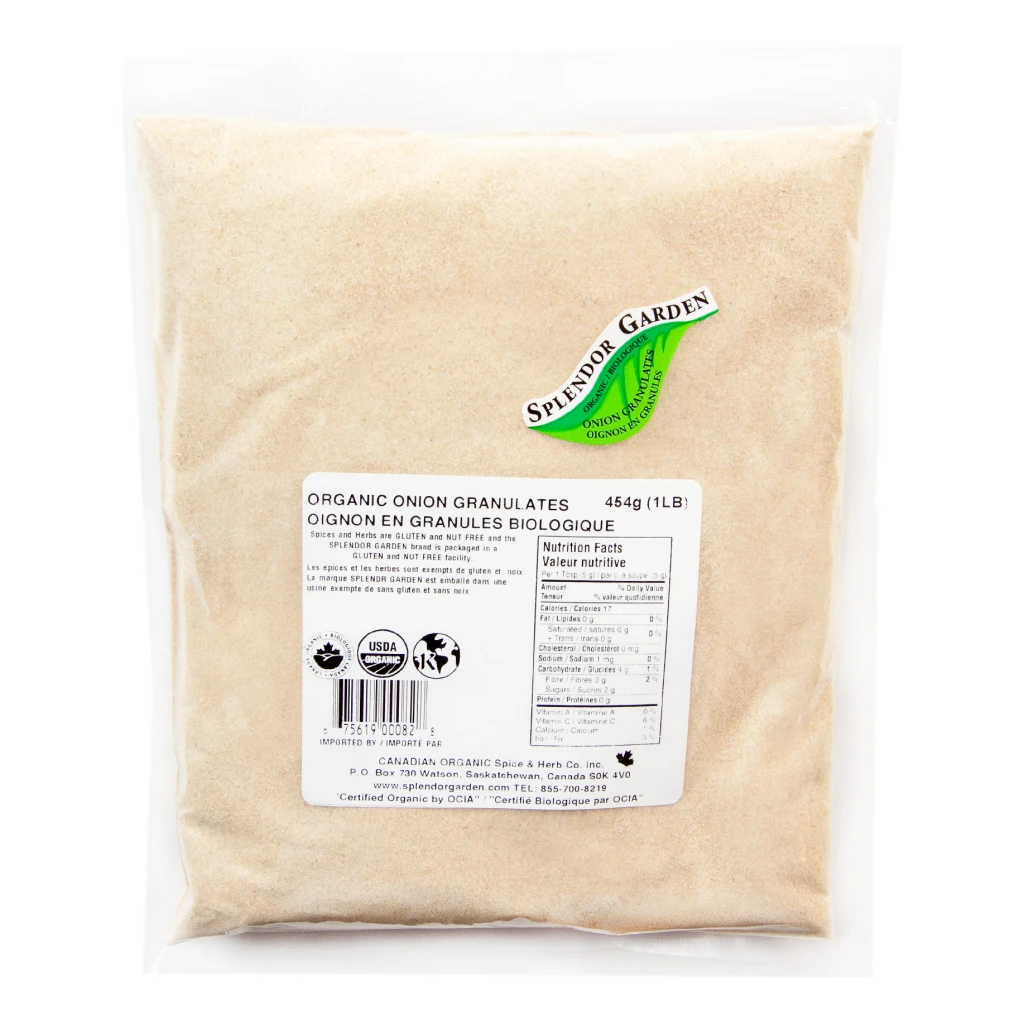 Organic Onion Granulates by Splendor Garden