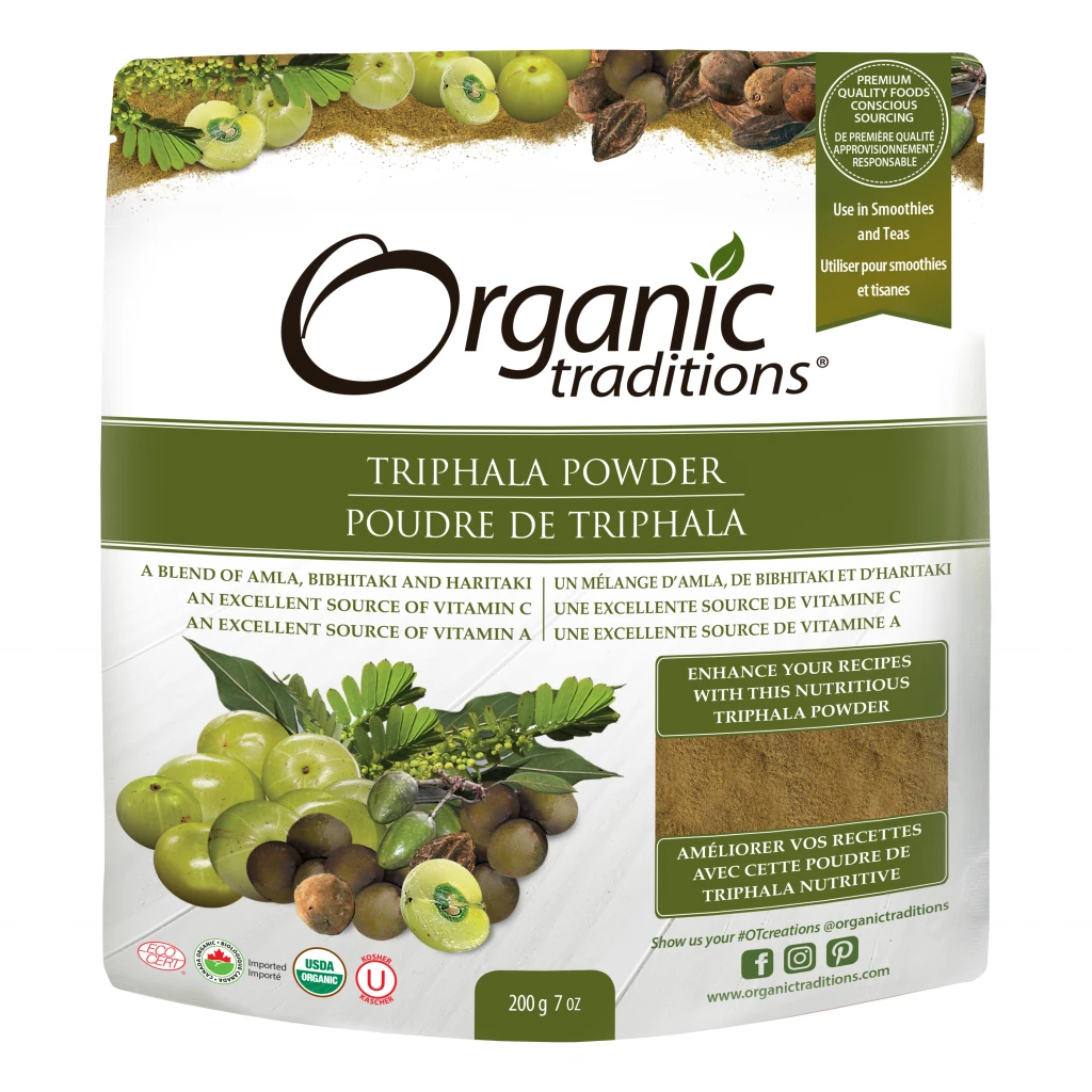 Triphala Powder 200G by Organic Traditions