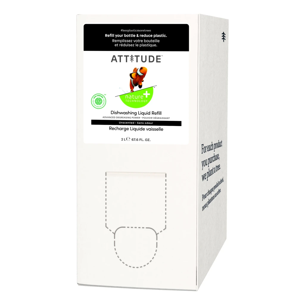 Dishwashing Liquid Unscented by Attitude