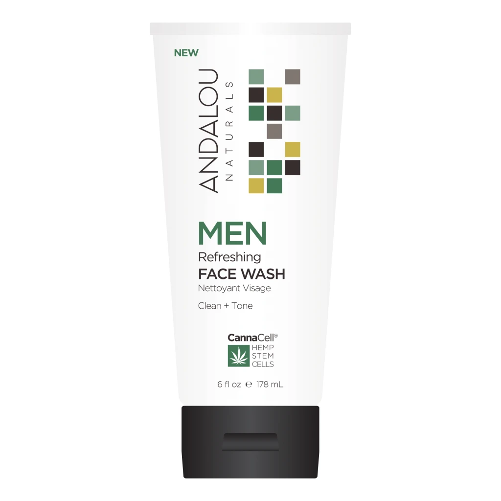 Men Refreshing Face Wash by Andalou Naturals