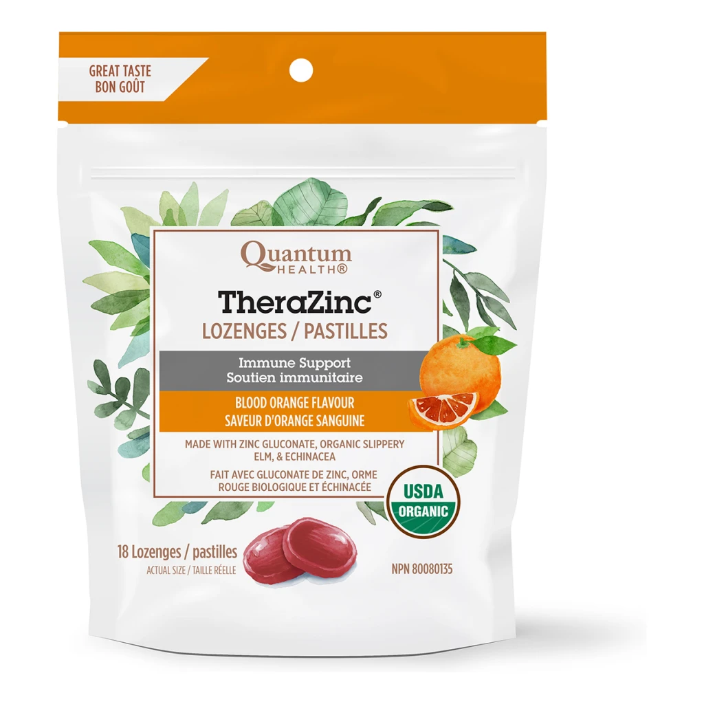 Organic TheraZinc Blood Orange by Quantum