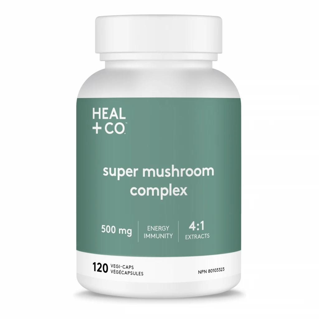 Super Mushroom Complex (4:1) 500mg by Heal + Co