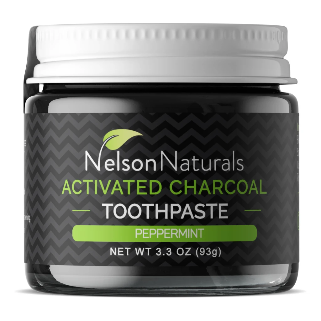 Activated Charcoal Peppermint by Nelson Naturals