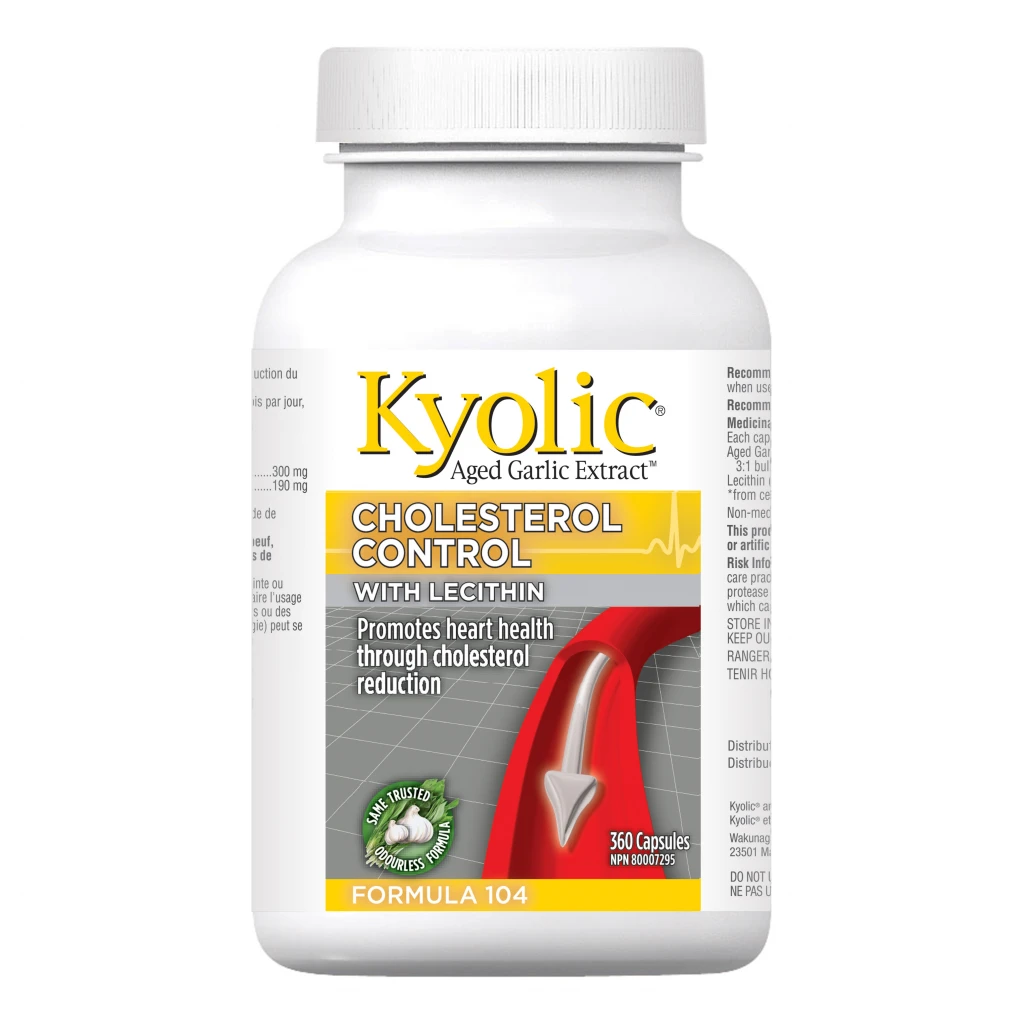 Formula 104 Choles Cntrl w/Lecithin by Kyolic