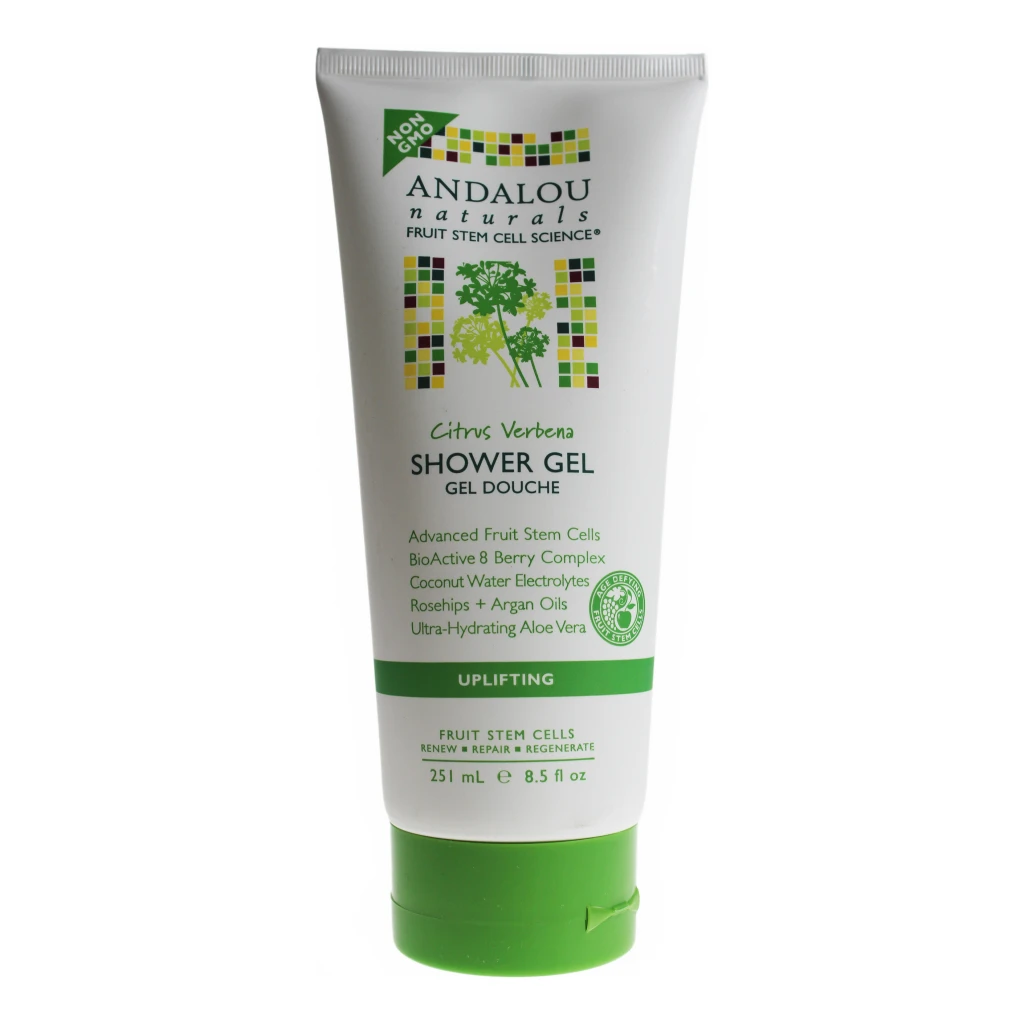 Citrus Verbena Uplifting Shower Gel by Andalou Naturals