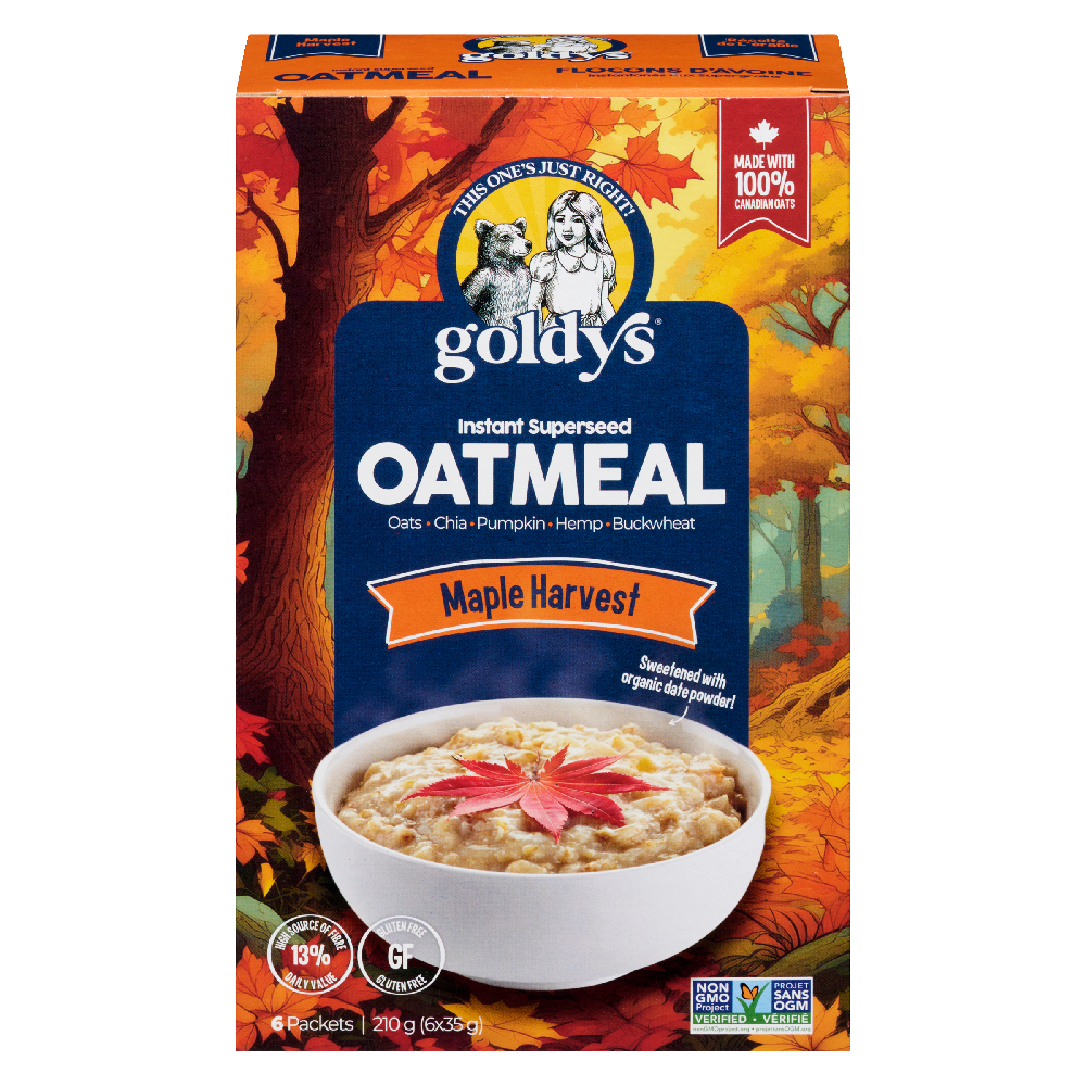 Maple Instant Superseed Oatmeal 210g