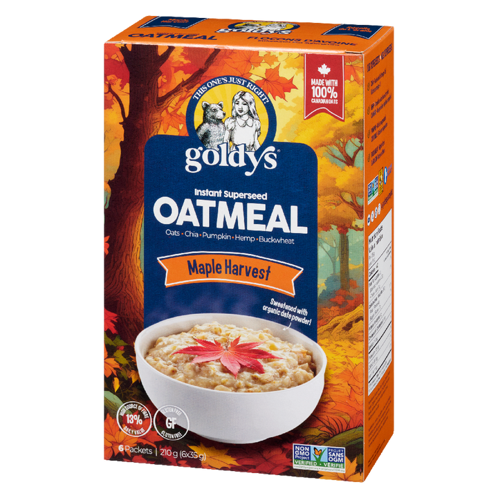 Maple Instant Superseed Oatmeal 210g