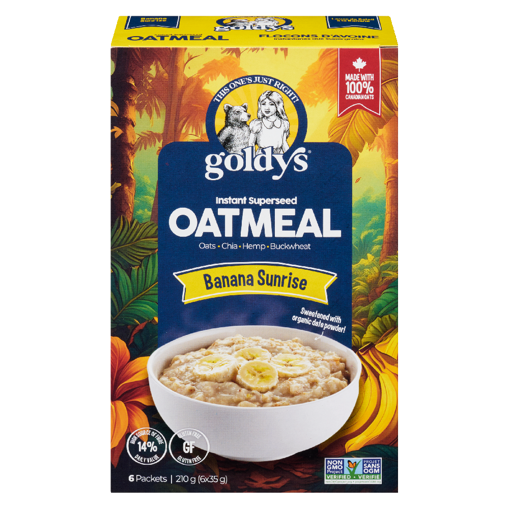 Banana Instant Superseed Oatmeal 210g