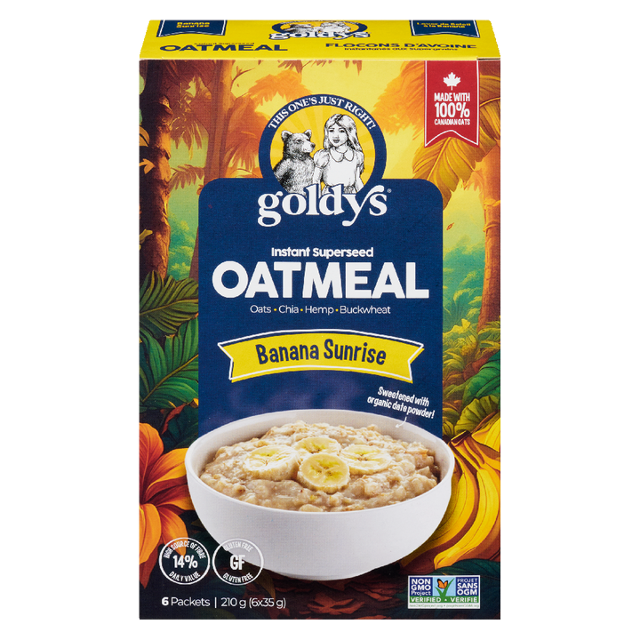 Banana Instant Superseed Oatmeal 210g
