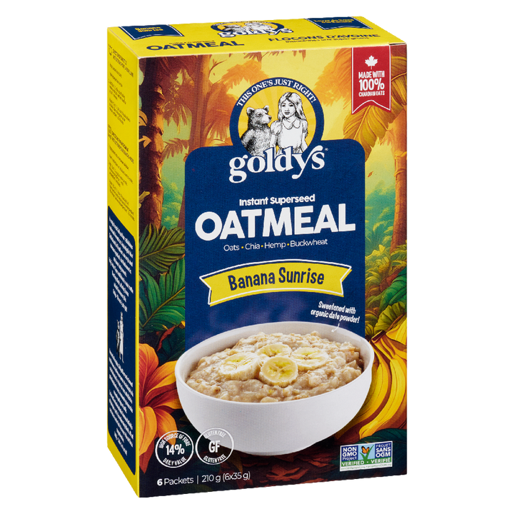 Banana Instant Superseed Oatmeal 210g
