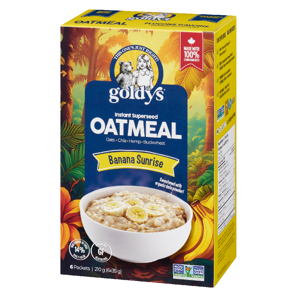 Banana Instant Superseed Oatmeal 210g