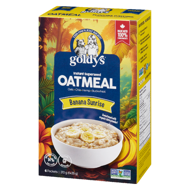 Banana Instant Superseed Oatmeal 210g