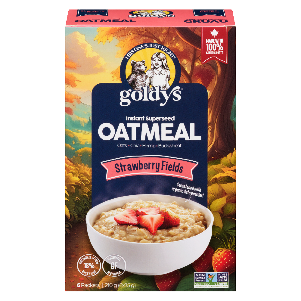 Strawberry Instant Superseed Oatmeal 210g
