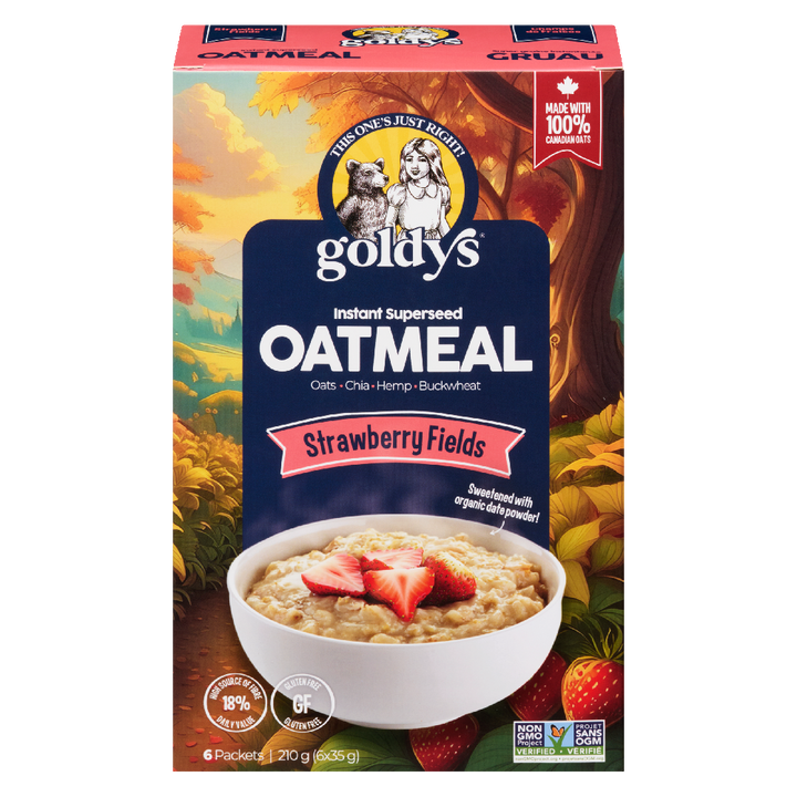 Strawberry Instant Superseed Oatmeal 210g