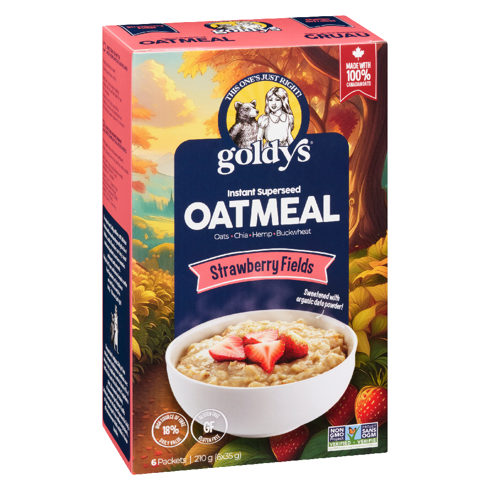 Strawberry Instant Superseed Oatmeal 210g