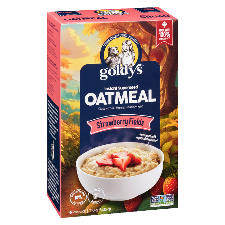 Strawberry Instant Superseed Oatmeal 210g