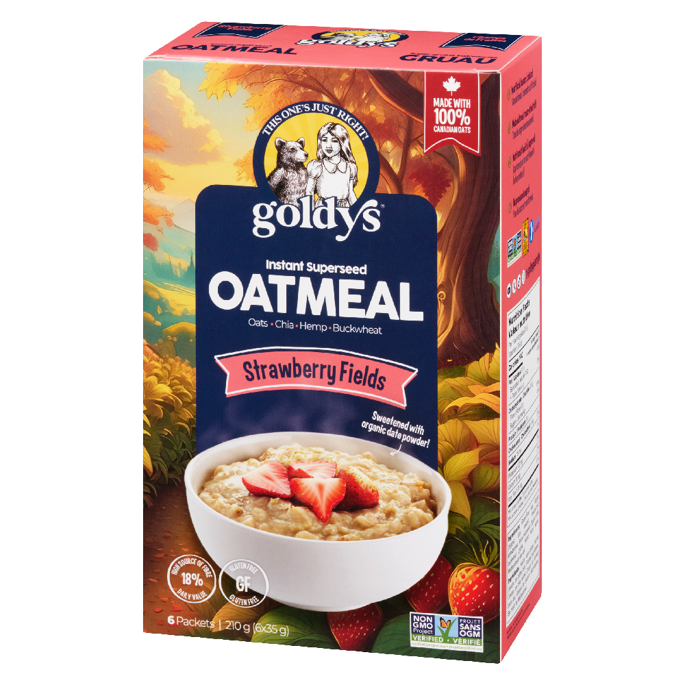 Strawberry Instant Superseed Oatmeal 210g