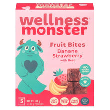 Load image into Gallery viewer, Banana Strawberry Fruit Bites 5CT
