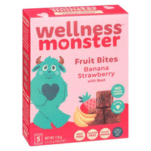 Load image into Gallery viewer, Banana Strawberry Fruit Bites 5CT