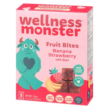 Load image into Gallery viewer, Banana Strawberry Fruit Bites 5CT