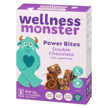 Load image into Gallery viewer, Double Chocolate Power Bites 5ct