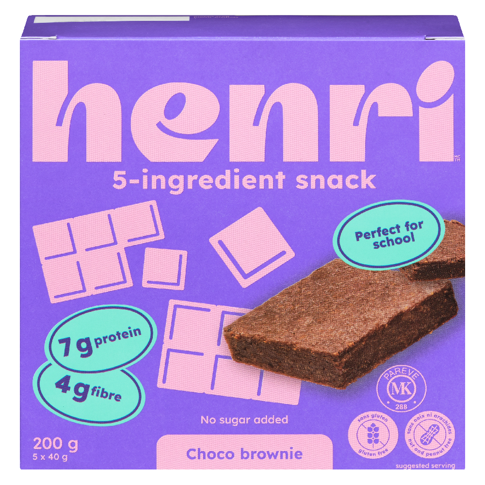 Choco Brownie Snack Bars (Box of 5) 200g