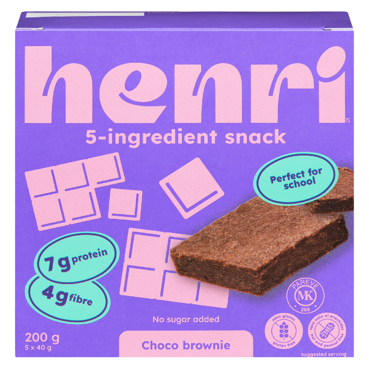 Choco Brownie Snack Bars (Box of 5) 200g