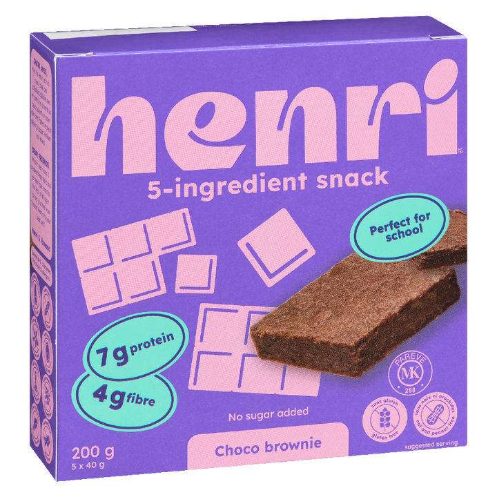 Choco Brownie Snack Bars (Box of 5) 200g