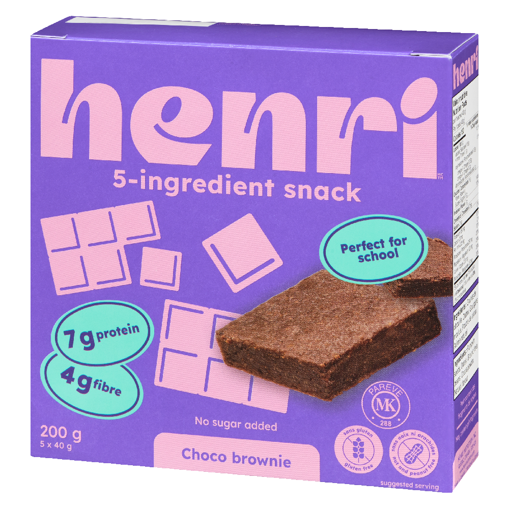 Choco Brownie Snack Bars (Box of 5) 200g