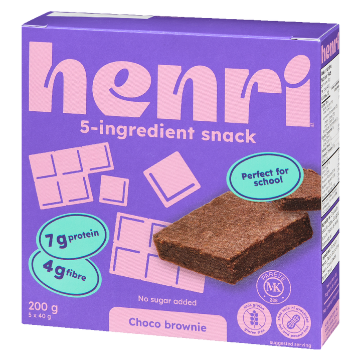 Choco Brownie Snack Bars (Box of 5) 200g
