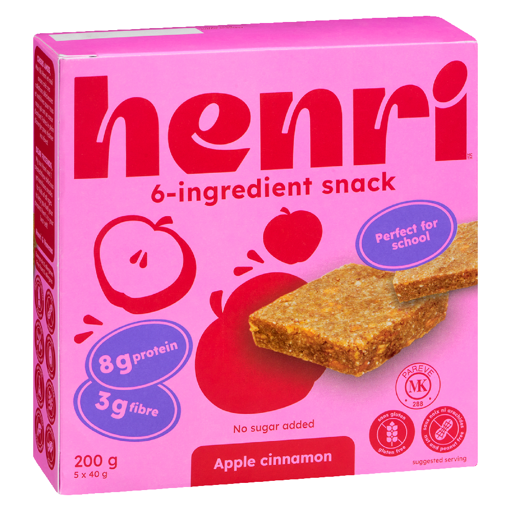 Apple Cinnamon Snack Bars (Box of 5) 200g